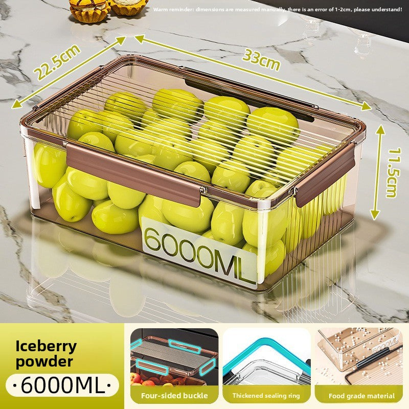 Kitchen Refrigerator Storage Box for Frozen Food