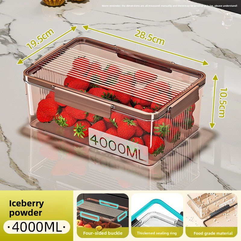 Kitchen Refrigerator Storage Box for Frozen Food