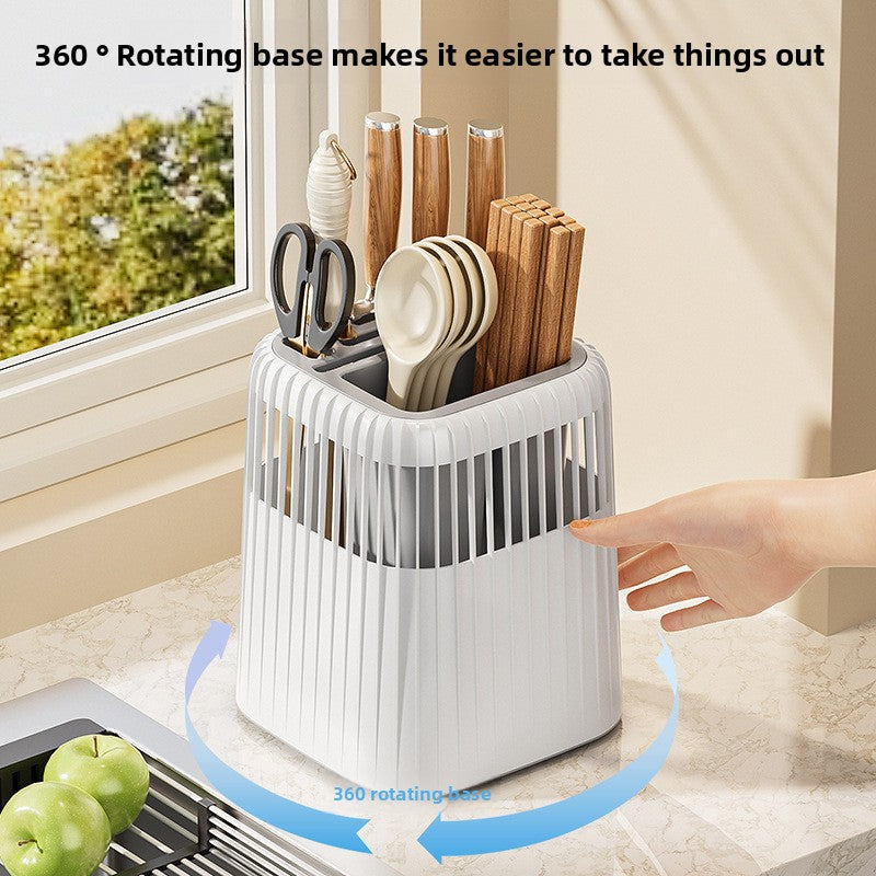 Kitchen Rotating Knife Holder