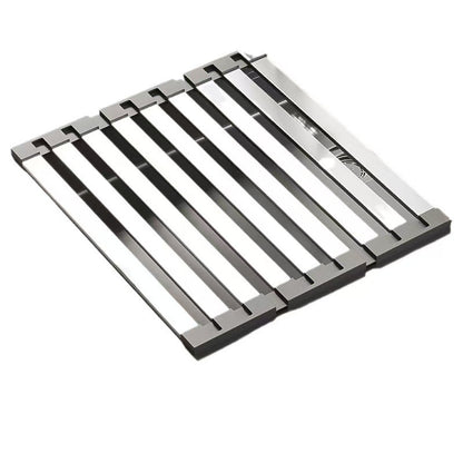 Kitchen sink drain rack