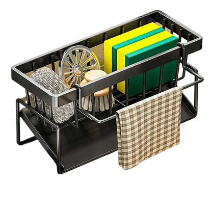 Kitchen sink draining rack