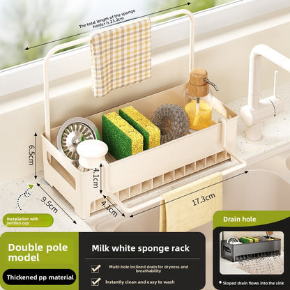 Kitchen Sink Organizer Rack