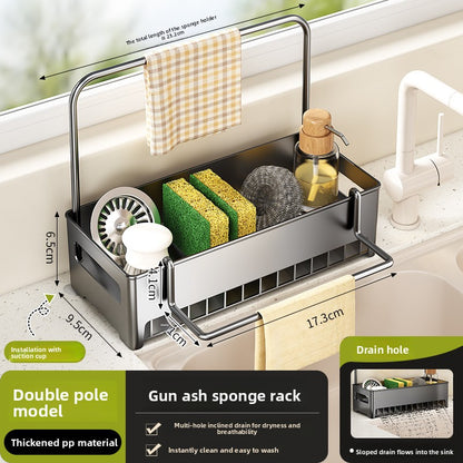 Kitchen Sink Organizer Rack