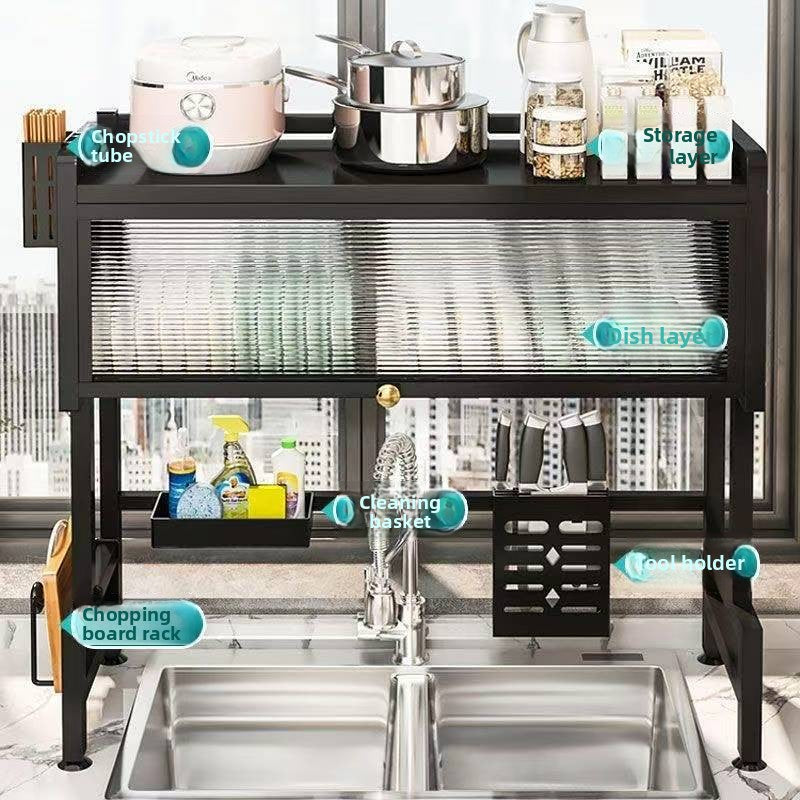 Kitchen sink rack