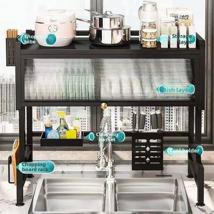 Kitchen sink rack