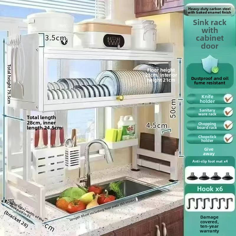 Kitchen sink rack