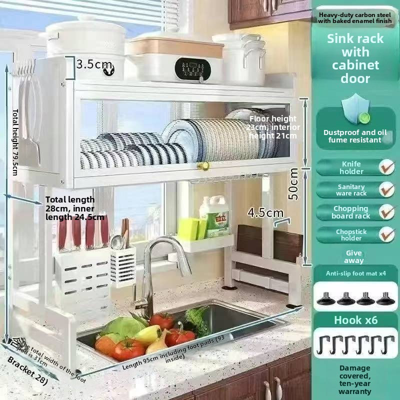 Kitchen sink rack