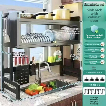 Kitchen sink rack