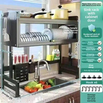 Kitchen sink rack