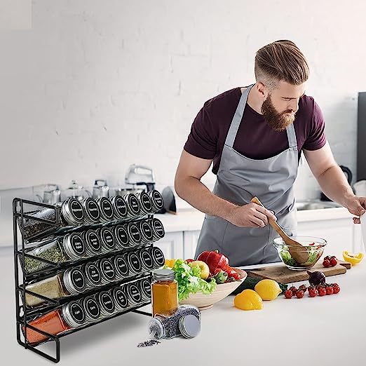 Kitchen spice rack