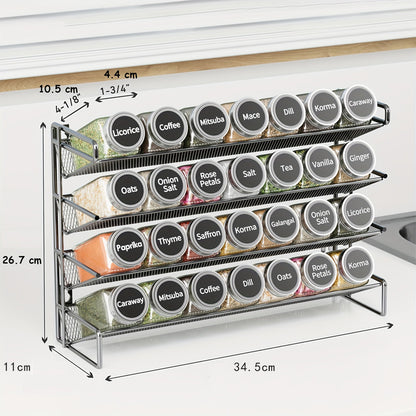 Kitchen spice rack