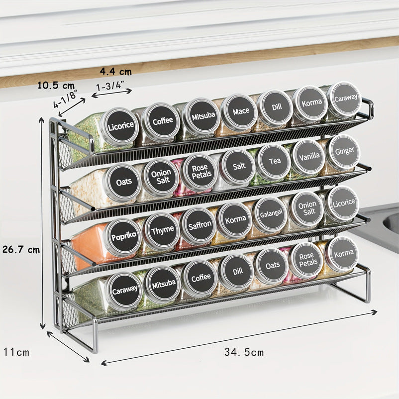 Kitchen spice rack