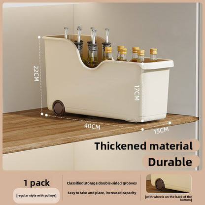 Kitchen Storage Box with Wheels