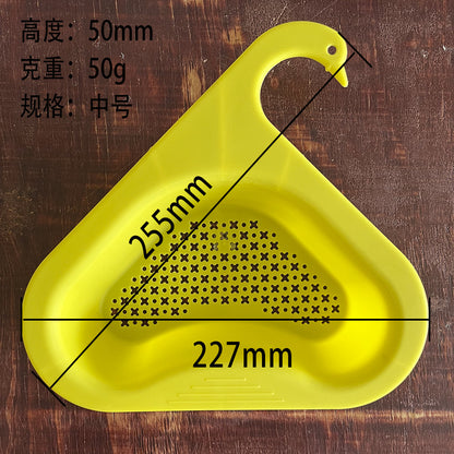 Kitchen Swan Drain Basket Sink Triangle Drain Basket Faucet Storage Rack Sink Sink Drain Storage Rack