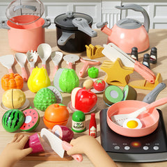 large kitchenware 31-piece set-red