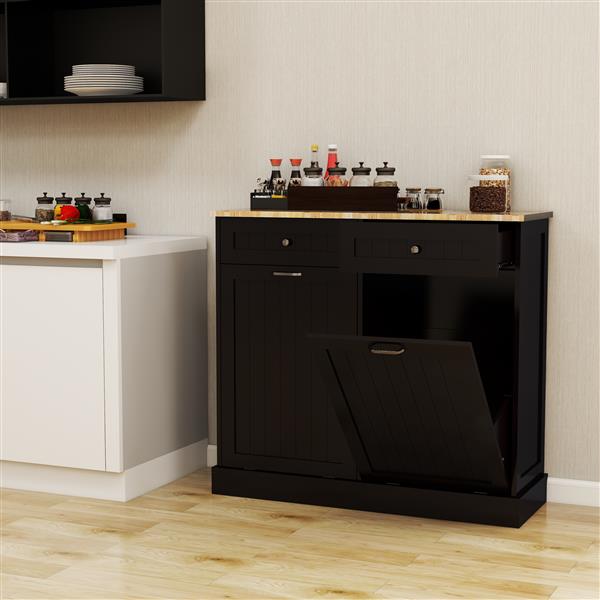 Kitchen trash can