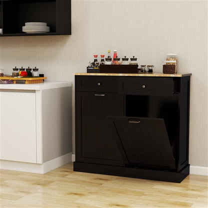 Kitchen trash can