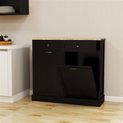 Kitchen trash can