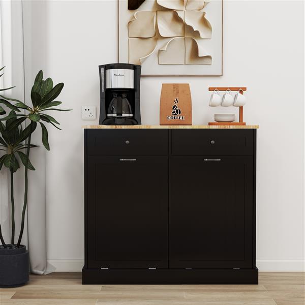 Kitchen trash can