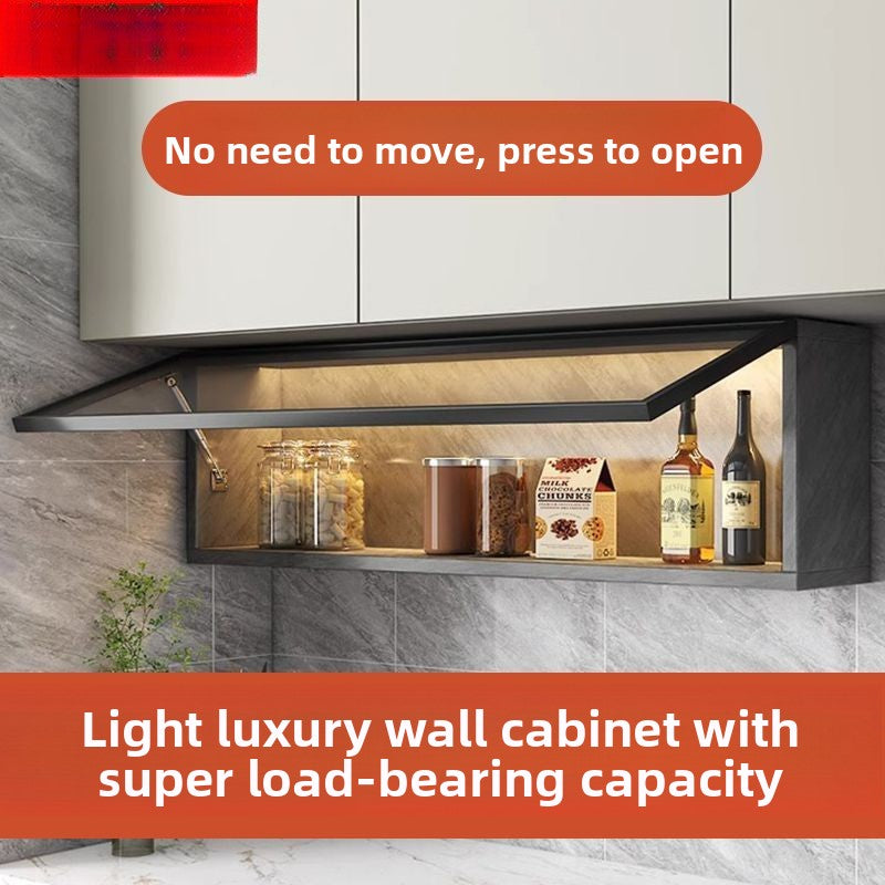 Kitchen Wall-Mounted Spice Storage Cabinet
