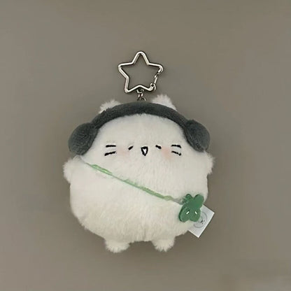 Kitten plush pendant