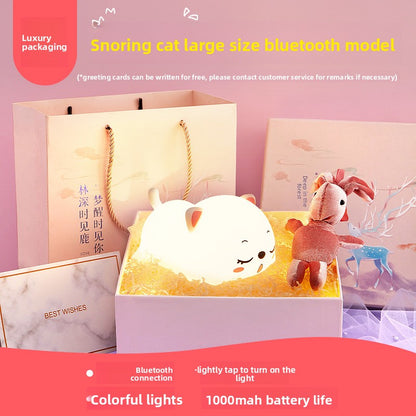Kitten Silicone Night Light