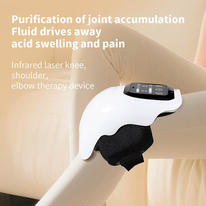 Knee massage therapy device
