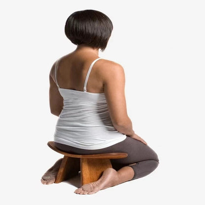 Kneeling Stool Solid Wood Meditation Bench