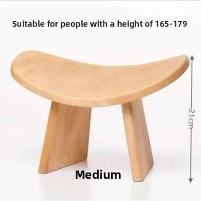 Kneeling Stool Solid Wood Meditation Bench