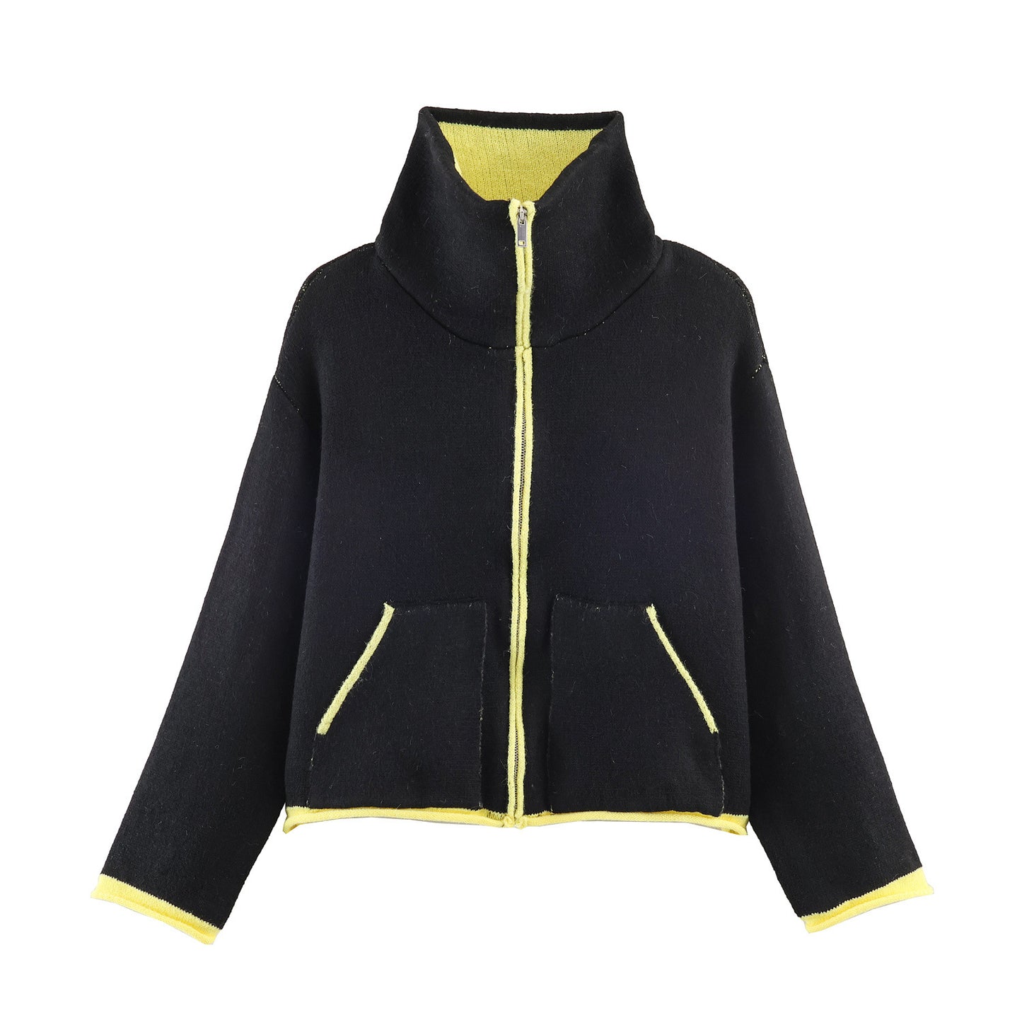 Knit Bomber Jacket