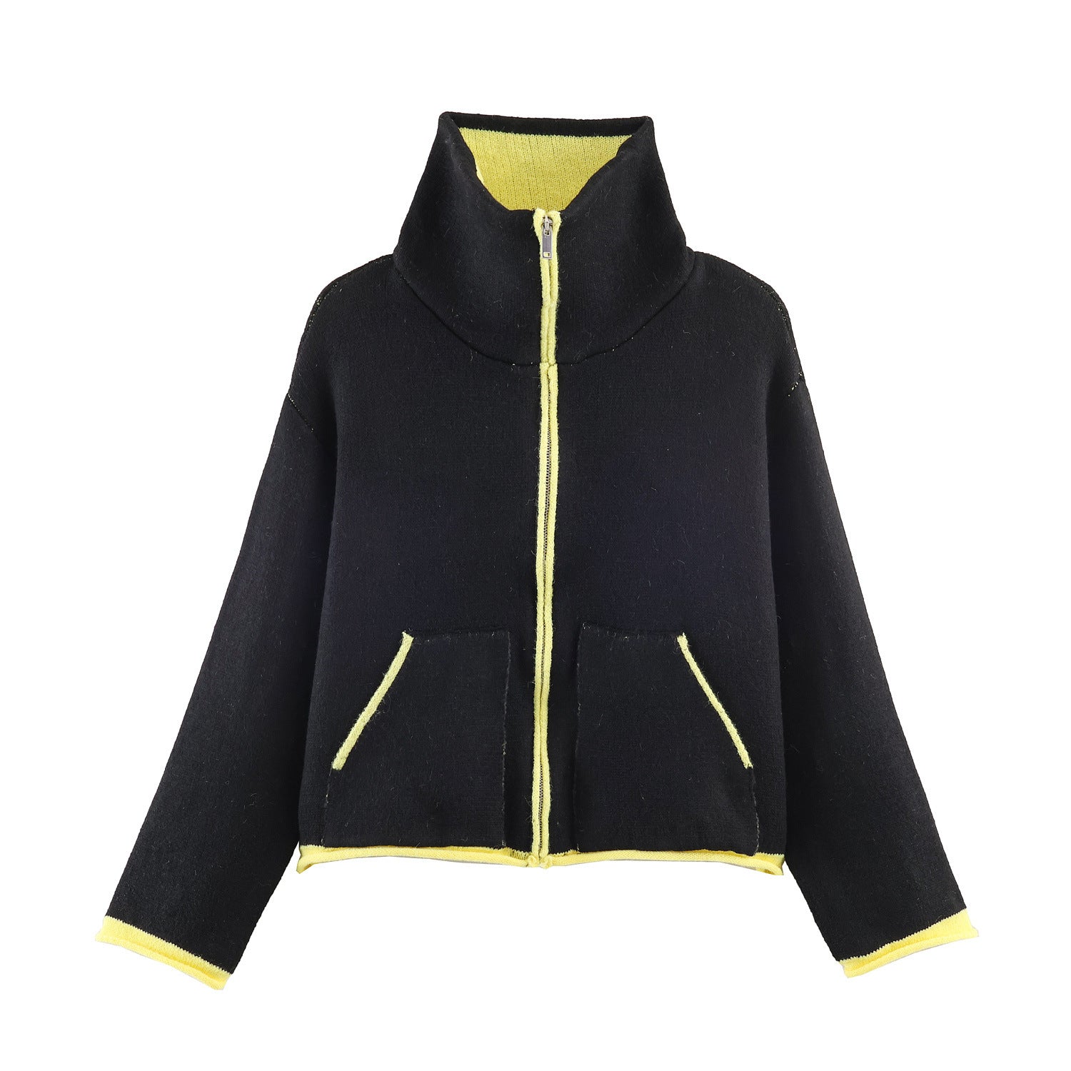 Knit Bomber Jacket