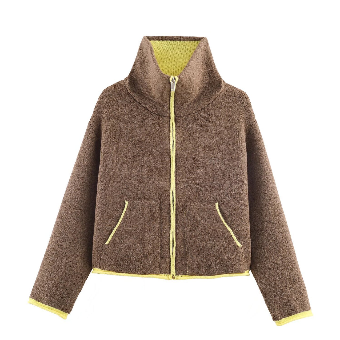 Knit Bomber Jacket