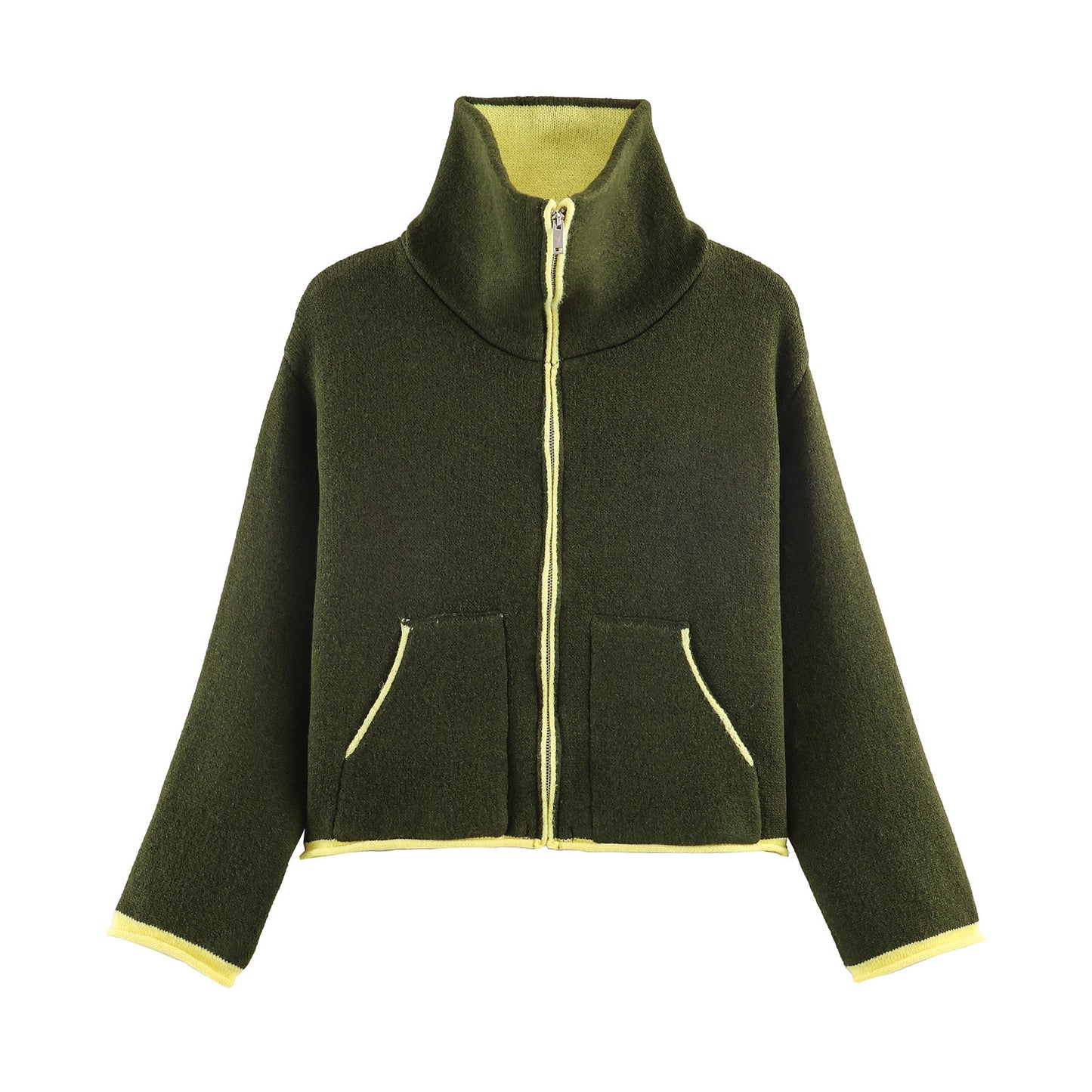 Knit Bomber Jacket