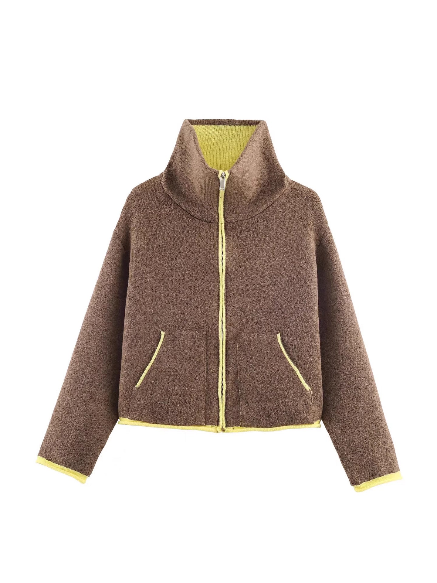 Knit Bomber Jacket