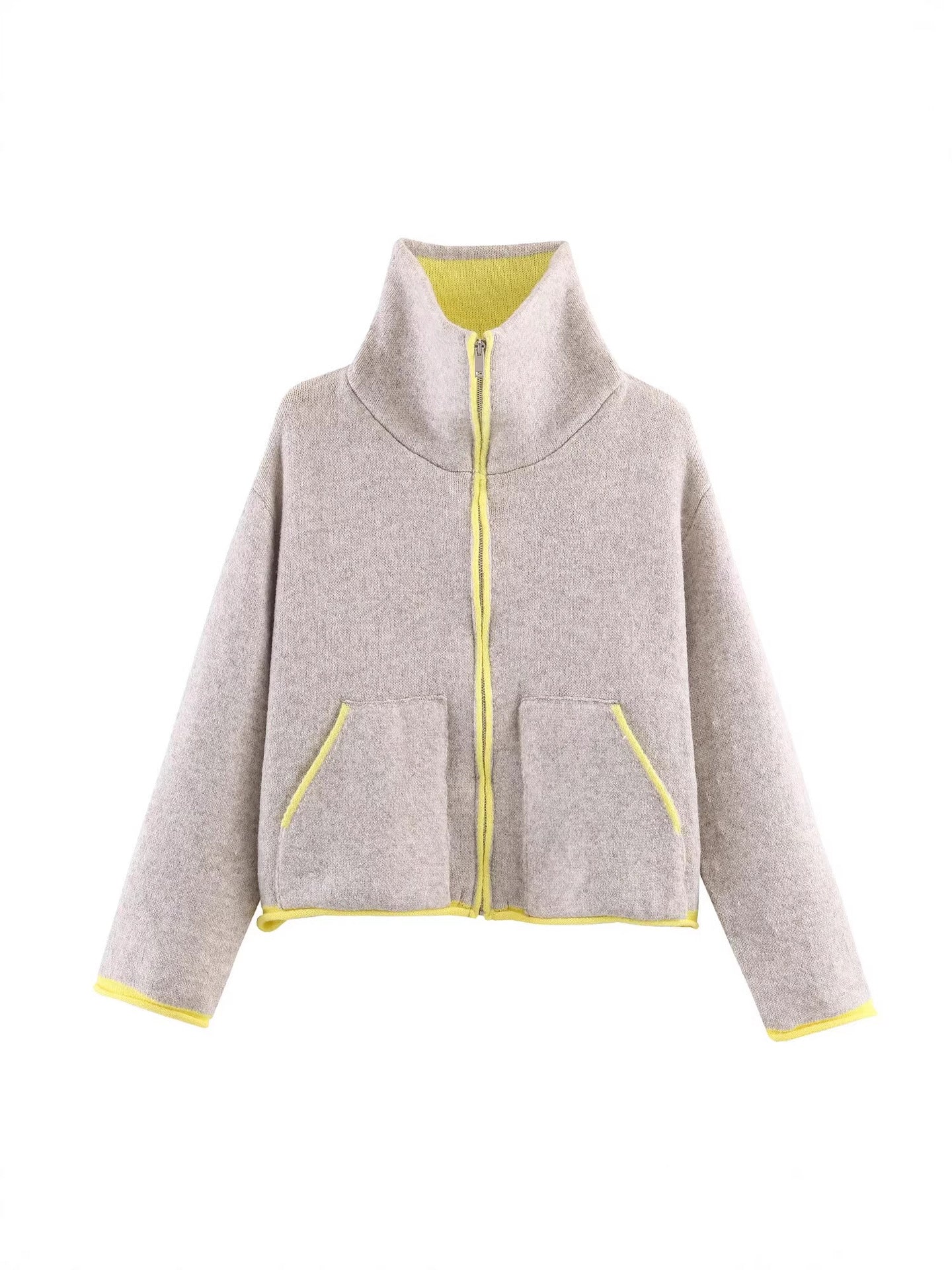 Knit Bomber Jacket