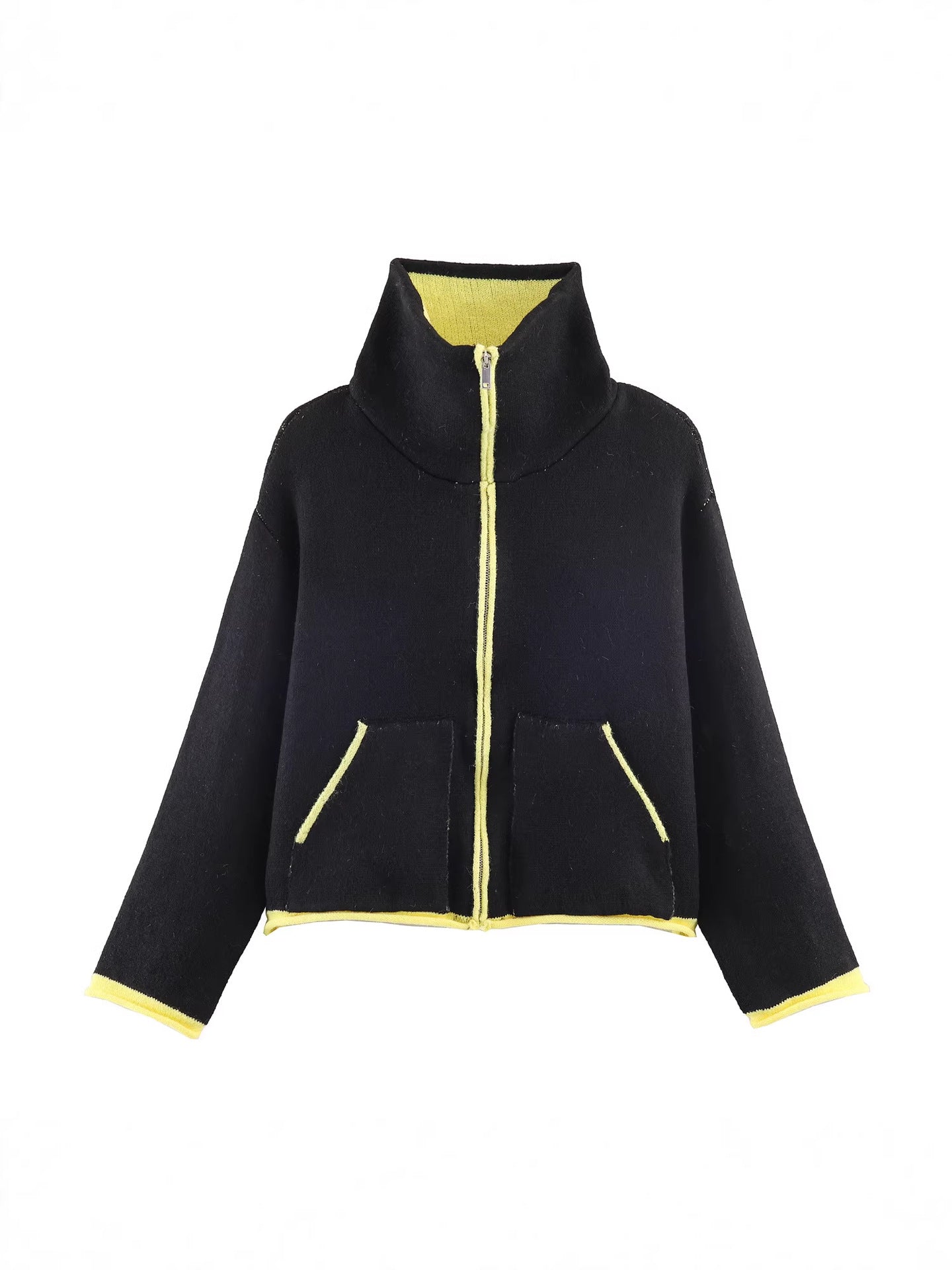 Knit Bomber Jacket