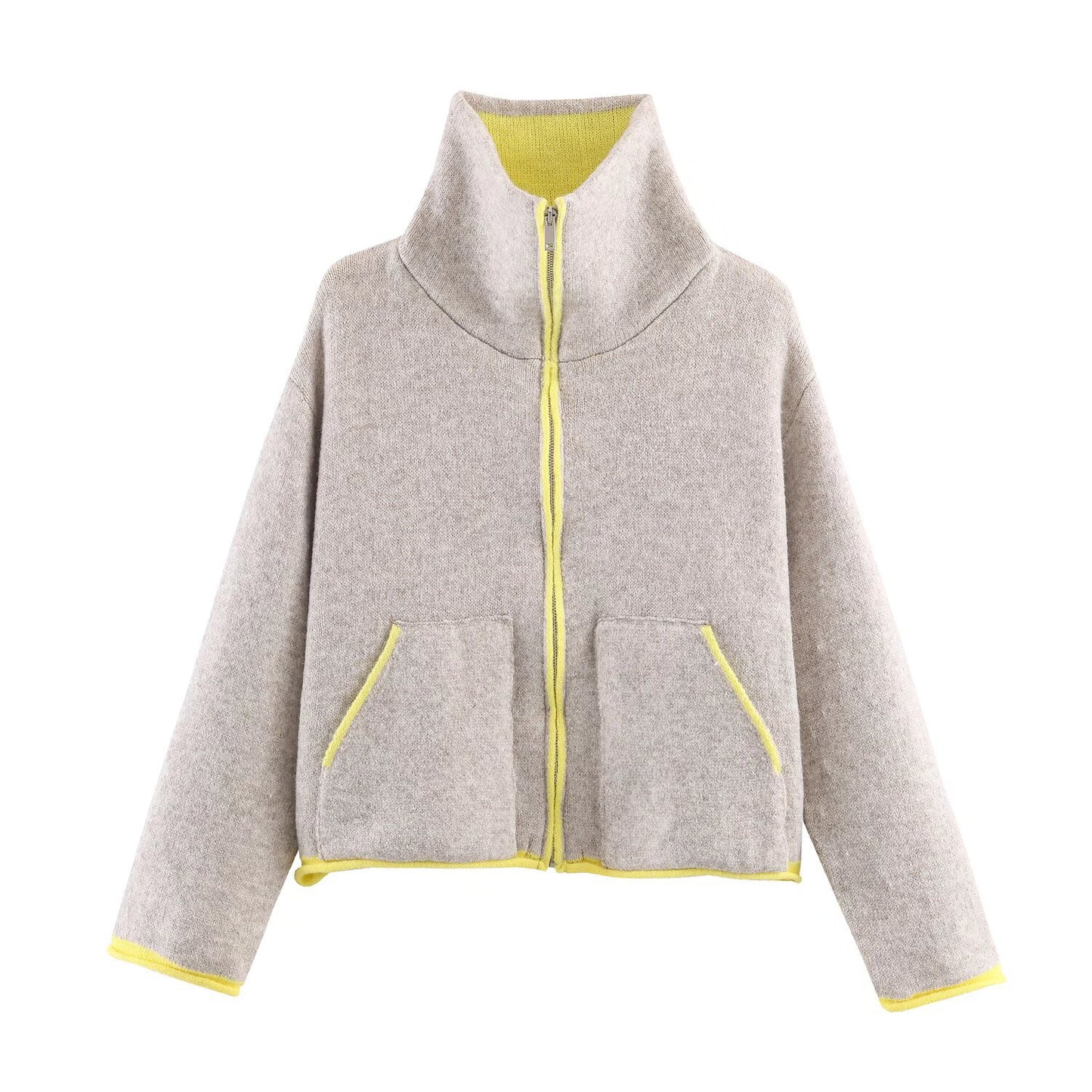 Knit Bomber Jacket