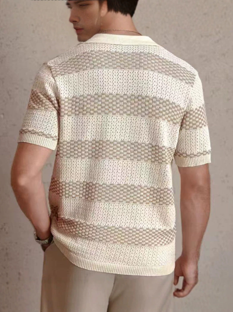 Knit Casual Polo Shirt