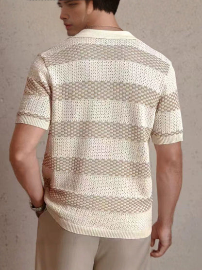 Knit Casual Polo Shirt