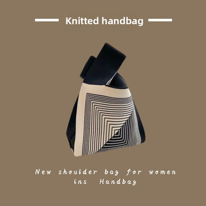 knit handbag