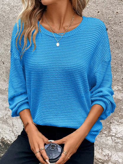 Knit Long Sleeve Women's Top