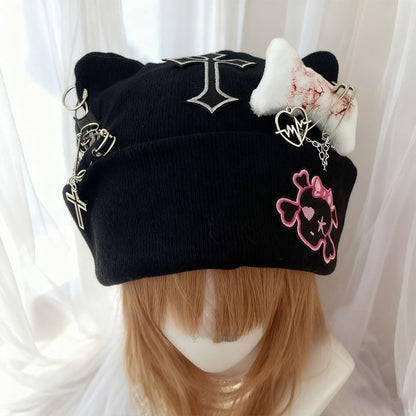 knit wool hat