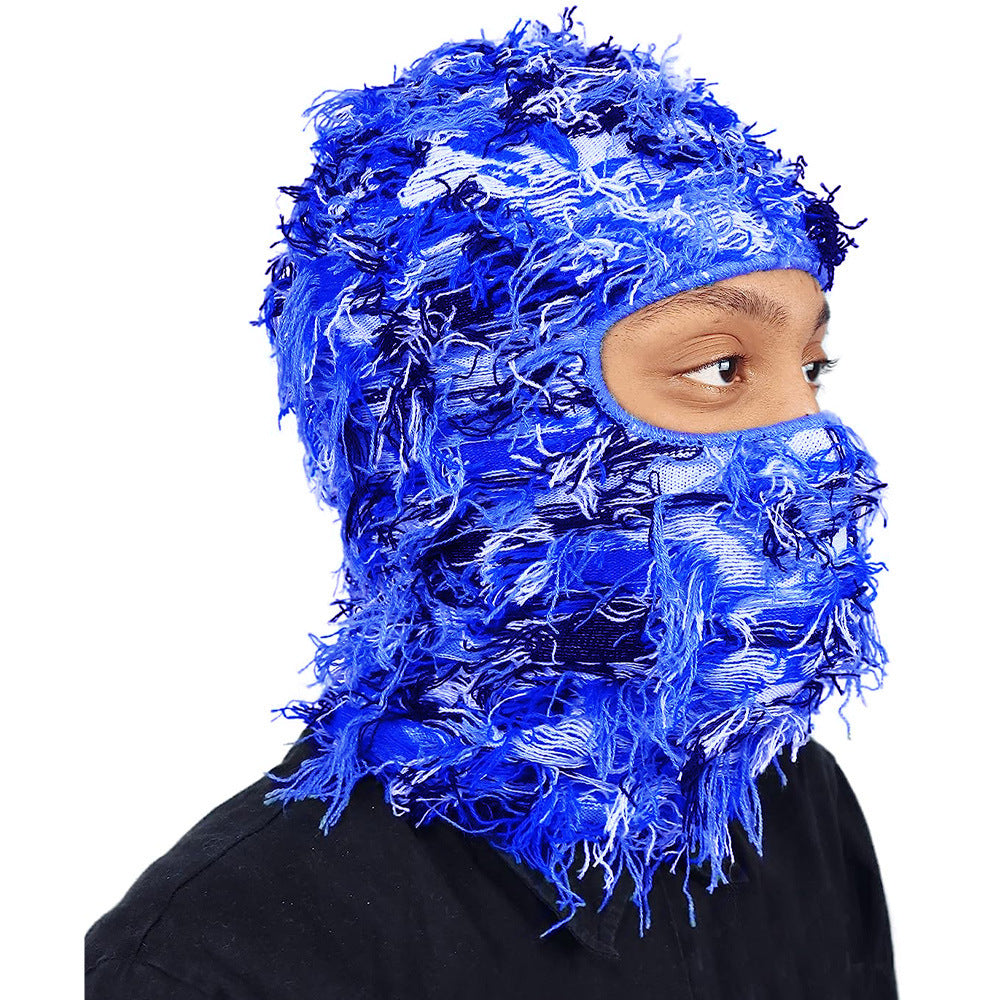 Knitted Acrylic Balaclava Winter Hat