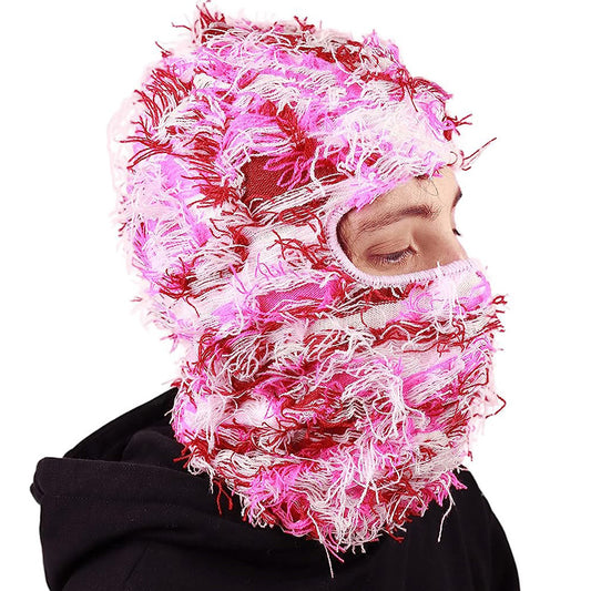Knitted Acrylic Balaclava Winter Hat