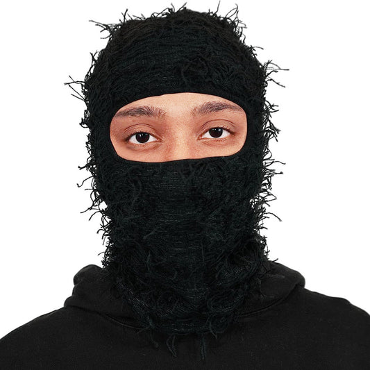Knitted Acrylic Balaclava Winter Hat