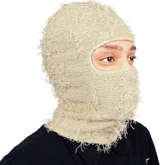 Knitted Acrylic Balaclava Winter Hat
