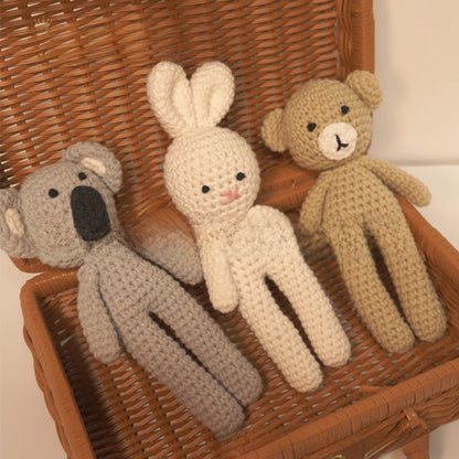 Knitted Animal Dolls