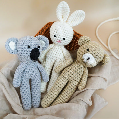 Knitted Animal Dolls