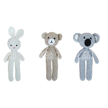 Knitted Animal Dolls