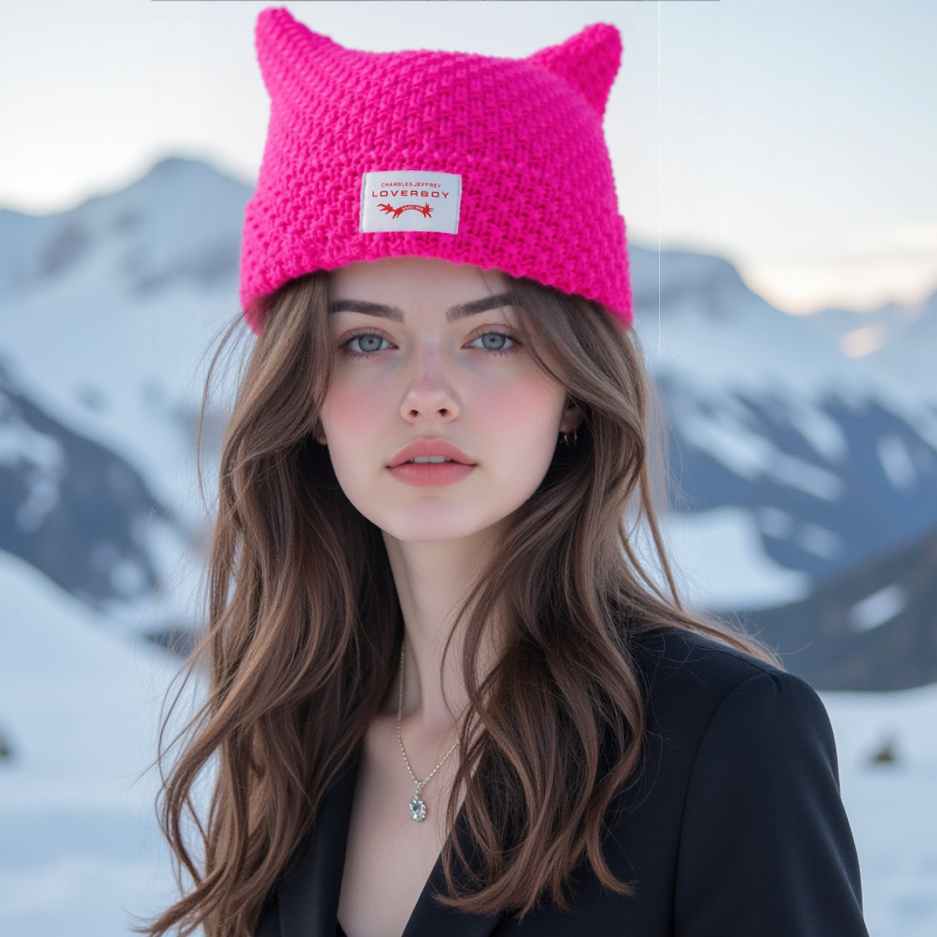 knitted beanie